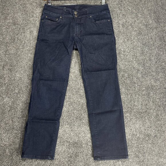 Red Engine Jeans Womens 27 Viper Skinny Dark Wash Cotton Spandex Pockets Logo - Picture 1 of 10